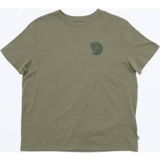 Dam - Ekologiskt material - Gröna - XXL T-shirts Fjällräven Fox Boxy Logo Tee Dam, Green