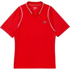 Lacoste Polyester Pikétröjor Lacoste Daniil Medvedev Polo Red