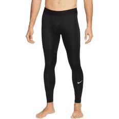 Nike Herr Tights Nike Pro Dri-FIT Fitness Tights - Black/White