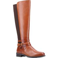 Hush Puppies Vanessa Calf Boots - Tan