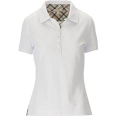 Barbour S Pikétröjor Barbour W's Portsdown Top White/Platinum EUR 40