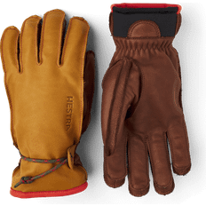 Hestra herr handskar Hestra Wakayama 5-Finger Ski Gloves - Cork/Brown