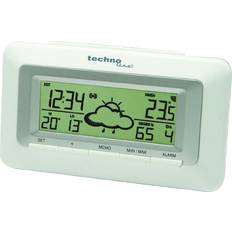 Technoline Väckarklockor Technoline WetterDirekt väckarklocka WD 1080 med inomhustemperaturdisplay och väderprognos