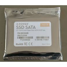 Hårddiskar 2-Power 256GB SSD 2.5 SATA III 6Gbps