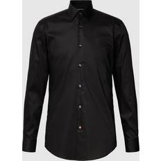 Hugo Boss Herr Skjortor HUGO BOSS Hank Slim Fit Shirt - Black