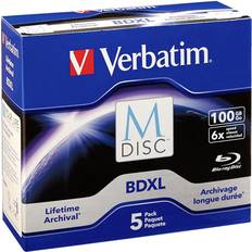 Verbatim m disc Verbatim M-Disc 6x BD-R XL 100GB 5-pack Jewelcase
