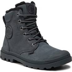 44 ½ - Unisex Snörkängor Palladium Pampa Sport Cuff Wps Dark Shadow Blå