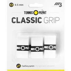 Grepplindor Tennis Point Classic Grip 3 Pack
