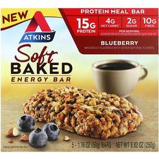 Atkins Soft Baked Energy Meal Bar Blueberry 5 Bars