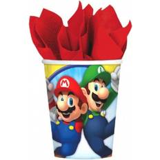 Amscan Pappersmuggar Amscan Pappersmuggar Super Mario 8-pack