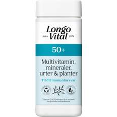 D-vitaminer - Hjärtan Kosttillskott LongoVital 50+ 180 st