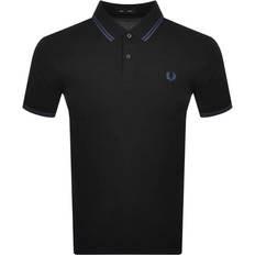 Fred Perry Twin Tipped Polo Shirt - Black/Blue