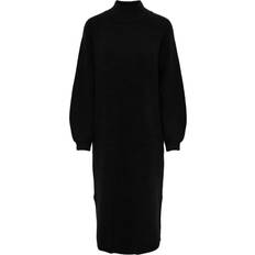 Y.A.S Dam - Midiklänningar Y.A.S Balis Knitted Dress - Black