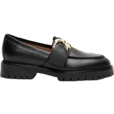 11.5 - Dam Loafers Flattered Stella Leather - Black