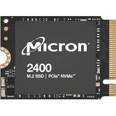 Micron PCIe Gen4 x4 NVMe Hårddiskar Micron 2400 MTFDKBK512QFM-1BD1AABYYR 512GB