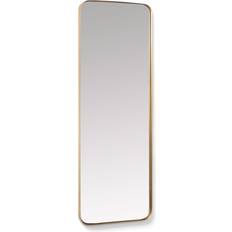 LaForma Steel Gold Väggspegel 55x150.5cm
