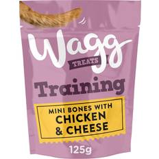 Wagg Training Treats Mini Bones with Chicken & Cheese Saver