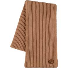 Gucci Beige - Dam Kläder Gucci Ribbed-knit wool and cashmere scarf beige One fits all