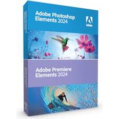 Design & Video Kontorsprogram Adobe Photoshop & Premiere Elements 2024