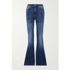 Alexander McQueen Jeans Alexander McQueen Alexander McQueen Halbhohe Bootcut-jeans Blau