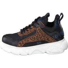 Buffalo Sneakers Buffalo Cld Chai Leopard Black Svart