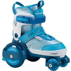 Hudora Rullskridskor Hudora Rollerskates My First Quad, cyan, 26-29 blau