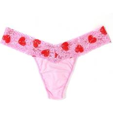 Hanky Panky Bomull Trosor Hanky Panky Classic Cotton Low Rise Thong Pink/Red One