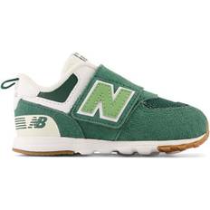 New Balance 22½ Barnskor New Balance Toddler's 574 Hook & Loop - Nightwatch Green with Chive