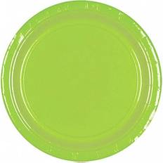 Unique Lime Green Paper Dessert Plates 8pk