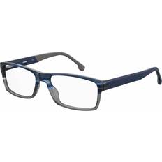 Blåa - Herr Glasögon & Läsglasögon Carrera 8852 Sunglasses, 3HH/17 Striped BL G, Unisex, 75h/17 randig Bl G