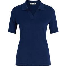 Falke Pikétröjor Falke Damen Polo Shirt blue