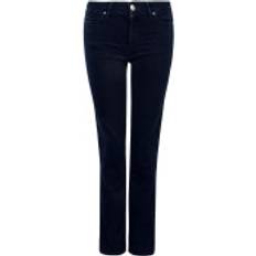 Wrangler Dam - Skinnjackor - Svarta - W30 Jeans Wrangler Raka jeans för kvinnor, Svart Blueblack 51l 32L