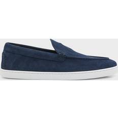 Christian Louboutin Varsiboat suede loafers blue