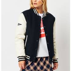 Superdry Bomberjackor - Dam Superdry College Varsity Bomber Jacket Blå