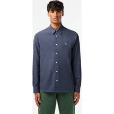 Lacoste Skjortor Lacoste Slim Fit tröja för män, Navy Blue/Flour