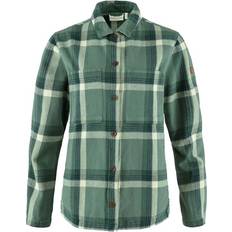 Fjällräven Dam Blusar Fjällräven Women's Singi Flannel Overshirt, L, Patina Green-Deep Patina