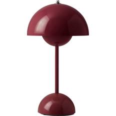 Skrivbordslampor Belysning &Tradition Flowerpot VP9 Dark Plum Bordslampa 29.5cm