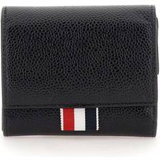 Thom Browne "Pebble Grain Small" leather wallet - BLACK