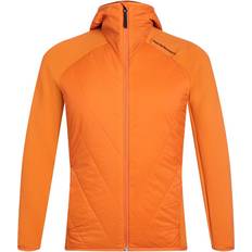 Peak Performance Orange Ytterkläder Peak Performance Insulated Hybrid Hood Orange Flare Storlek XL