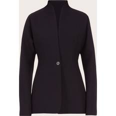 Ferragamo Black Darted Blazer IT