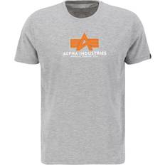 Gummi T-shirts Alpha Industries Herren T-Shirt Basic T Rubber
