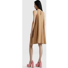 United Colors of Benetton Damen 4aghdv02u Kleid, Beige 193