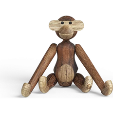 Förvaringslådor Kay Bojesen Monkey Mini Teak Prydnadsfigur 9.5cm