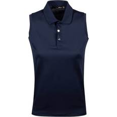 Ralph Lauren Dam Pikétröjor Ralph Lauren Polo RLX Basic Tour SL ohne Arm navy