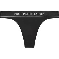 Polo Ralph Lauren Trosor Polo Ralph Lauren Mid Rise Thong Black