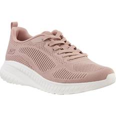 Skechers Herr - Rosa Sneakers Skechers Bobs Squad Chaos Blush