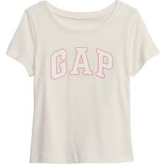 GAP Överdelar Barnkläder GAP Toddler Girl's Logo Short Sleeve Tee - Ivory Frost (97910500)