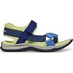 46 ½ - Herr Sportsandaler Merrell Kahuna webbsportsandal för pojkar, Blå marin lime