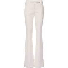 Alexander McQueen Byxor & Shorts Alexander McQueen Flared Leaf Crepe Pants