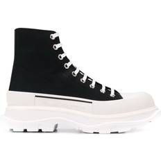 Alexander McQueen Tread Slick high-top sneakers men Leather/Rubber/Polyester Black